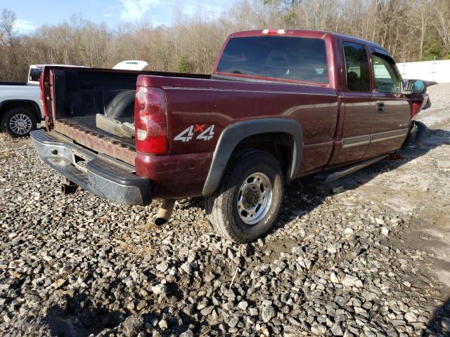 1GCHK29U93E166605 - 2003 CHEVROLET SILVERADO K2500 HEAVY DUTY BURGUNDY photo 3