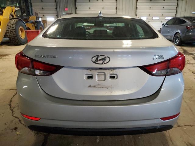 5NPDH4AE6FH606541 - 2015 HYUNDAI ELANTRA SE SILVER photo 6