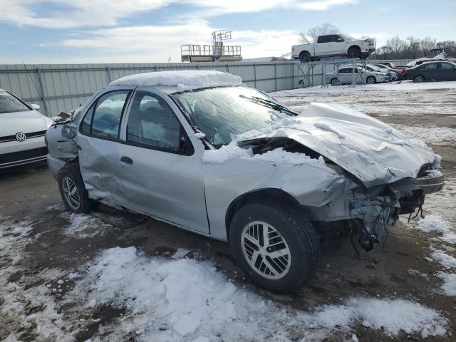 1G1JC52F147320749 - 2004 CHEVROLET CAVALIER SILVER photo 4