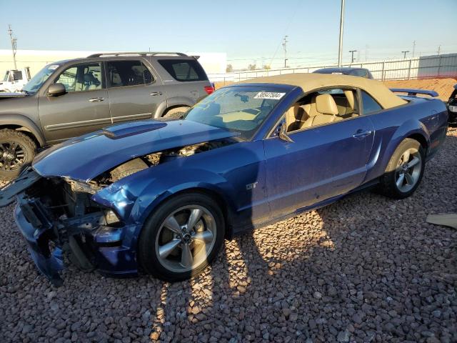 1ZVHT85H275363417 - 2007 FORD MUSTANG GT BLUE photo 1
