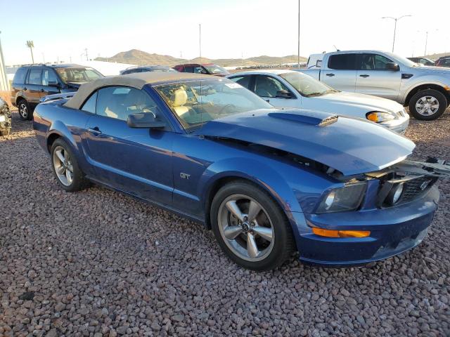 1ZVHT85H275363417 - 2007 FORD MUSTANG GT BLUE photo 4