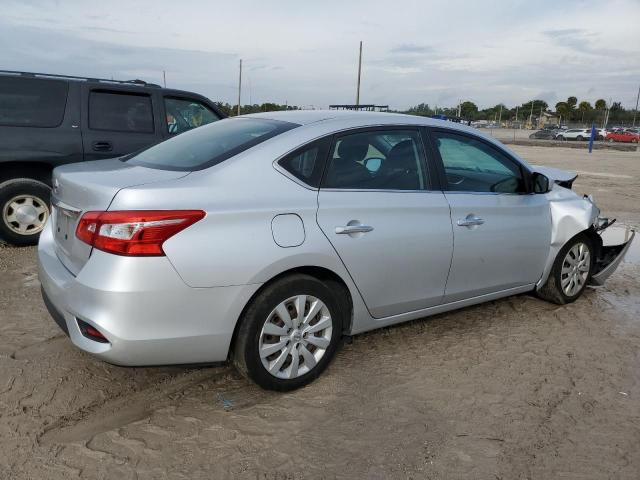 3N1AB7AP3JY294166 - 2018 NISSAN SENTRA S SILVER photo 3