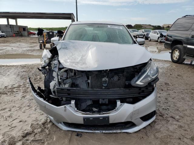 3N1AB7AP3JY294166 - 2018 NISSAN SENTRA S SILVER photo 5