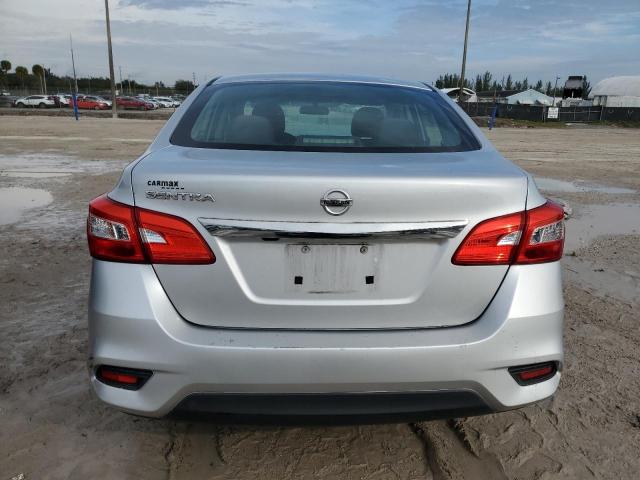 3N1AB7AP3JY294166 - 2018 NISSAN SENTRA S SILVER photo 6