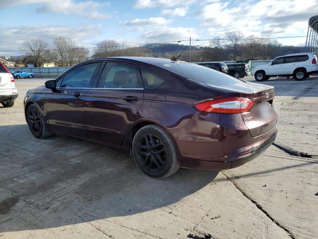 3FA6P0H73DR252683 - 2013 FORD FUSION SE RED photo 2