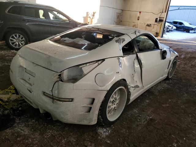 JN1AZ34D63T116849 - 2003 NISSAN 350Z COUPE WHITE photo 3