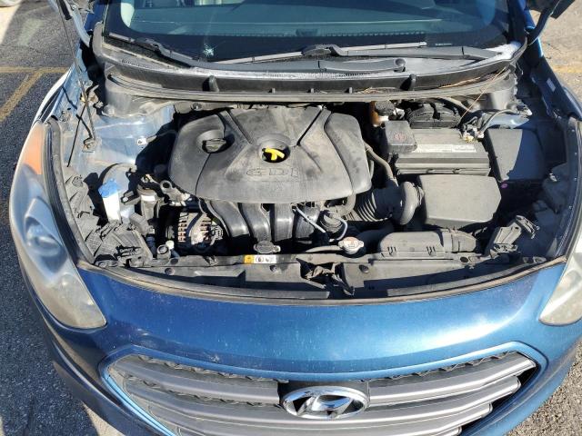 KMHD35LH4GU282276 - 2016 HYUNDAI ELANTRA GT BLUE photo 11