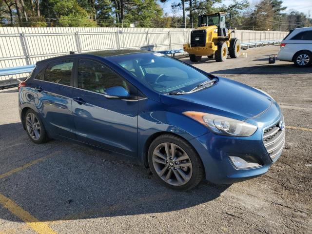 KMHD35LH4GU282276 - 2016 HYUNDAI ELANTRA GT BLUE photo 4