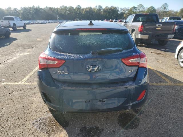 KMHD35LH4GU282276 - 2016 HYUNDAI ELANTRA GT BLUE photo 6