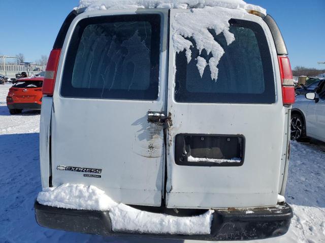 1GCSGAFX3C1104480 - 2012 CHEVROLET EXPRESS G1 WHITE photo 6