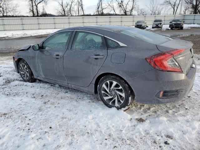 19XFC2F75GE076185 - 2016 HONDA CIVIC EX GRAY photo 2