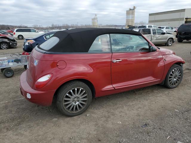 3C3HY75SX6T300773 - 2006 CHRYSLER PT CRUISER GT RED photo 3