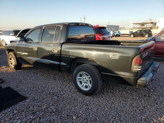 1B7HL2AX31S259525 - 2001 DODGE DAKOTA QUAD BLACK photo 2