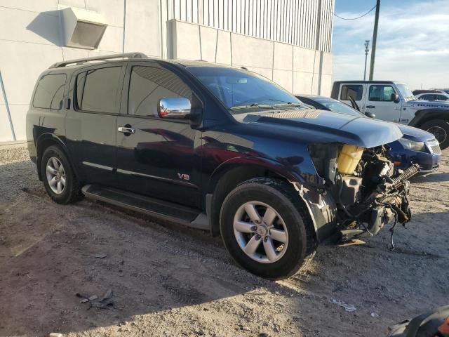 5N1BA08D58N605039 - 2008 NISSAN ARMADA SE BLUE photo 4