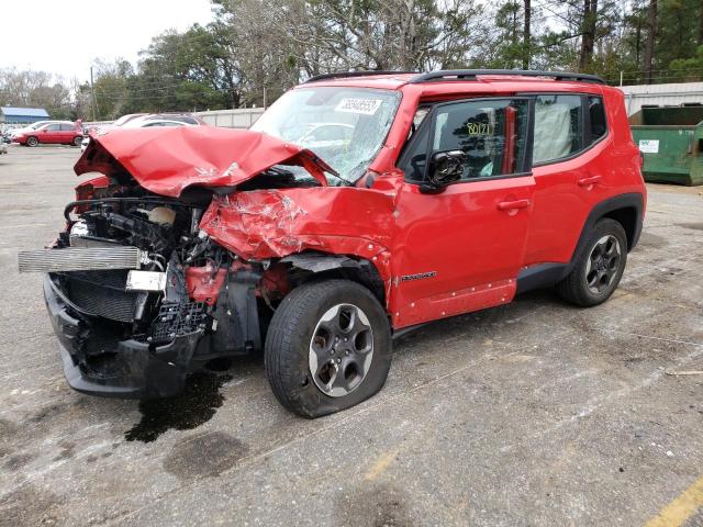 ZACCJBATXGPD78443 - 2016 JEEP RENEGADE SPORT RED photo 1