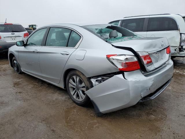 1HGCR2F39EA160896 - 2014 HONDA ACCORD LX SILVER photo 2