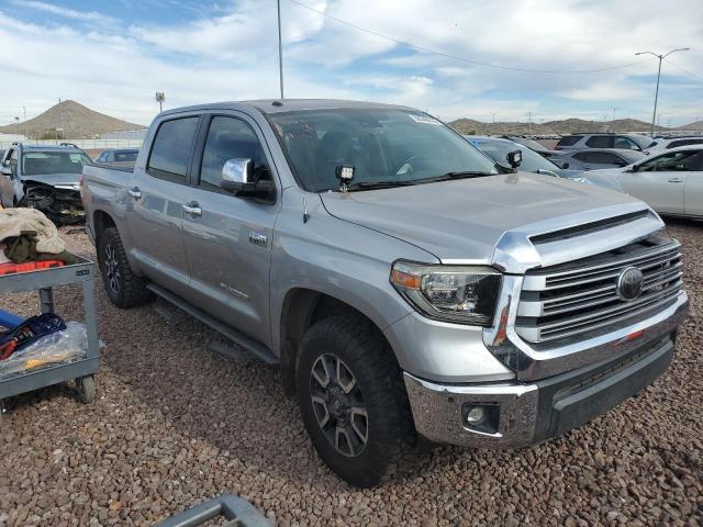 5TFHY5F1XJX734162 - 2018 TOYOTA TUNDRA CREWMAX LIMITED GRAY photo 4