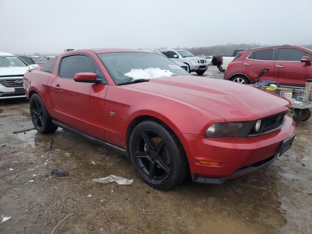 1ZVBP8CH3A5168754 - 2010 FORD MUSTANG GT RED photo 4