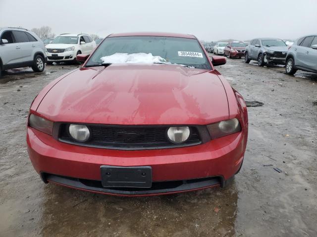 1ZVBP8CH3A5168754 - 2010 FORD MUSTANG GT RED photo 5