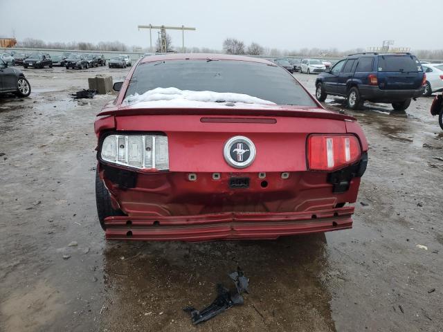 1ZVBP8CH3A5168754 - 2010 FORD MUSTANG GT RED photo 6