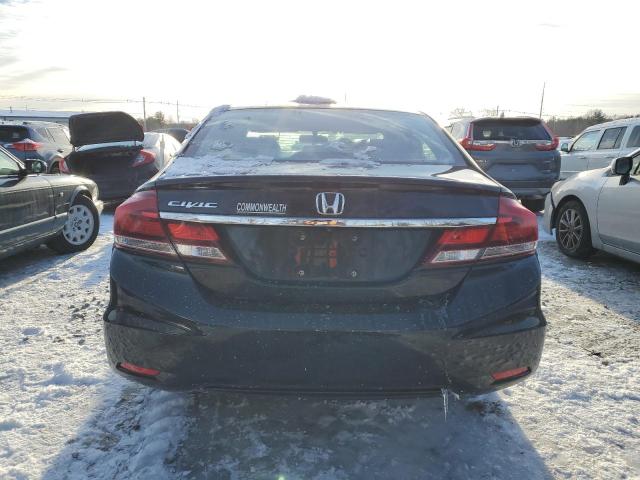 2HGFB2E53FH510031 - 2015 HONDA CIVIC LX BLACK photo 6