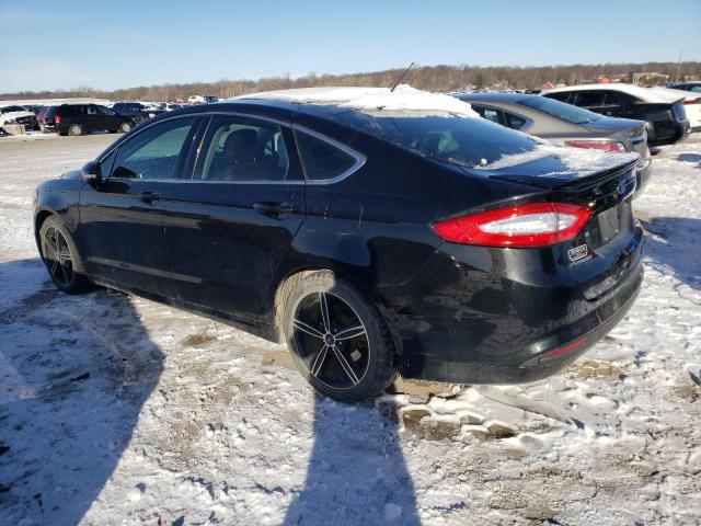 3FA6P0HD8FR139580 - 2015 FORD FUSION SE BLACK photo 2