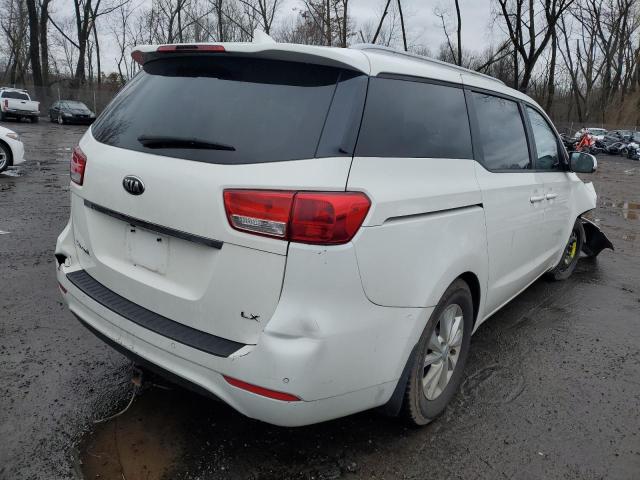 KNDMB5C1XG6101552 - 2016 KIA SEDONA LX WHITE photo 3