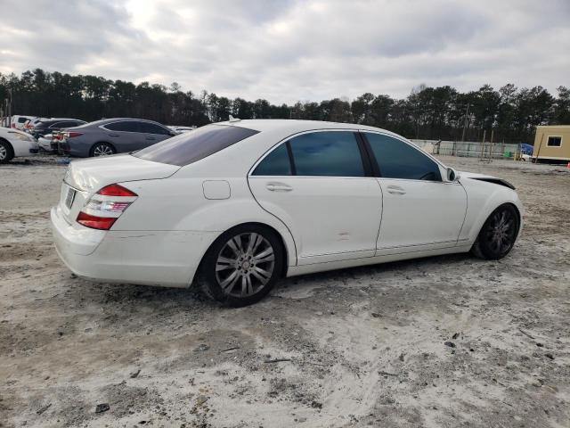 WDDNG86XX9A247849 - 2009 MERCEDES-BENZ S 550 4MATIC WHITE photo 3