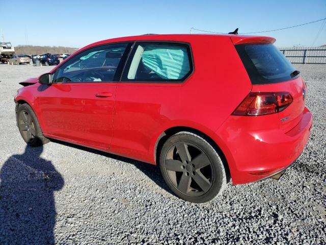 3VW817AU1FM066084 - 2015 VOLKSWAGEN GOLF RED photo 2