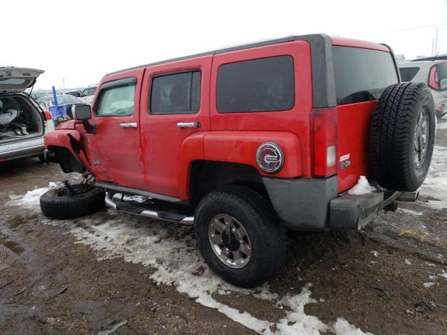 5GTEN13EX88117370 - 2008 HUMMER H3 RED photo 2