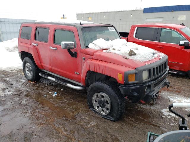 5GTEN13EX88117370 - 2008 HUMMER H3 RED photo 4