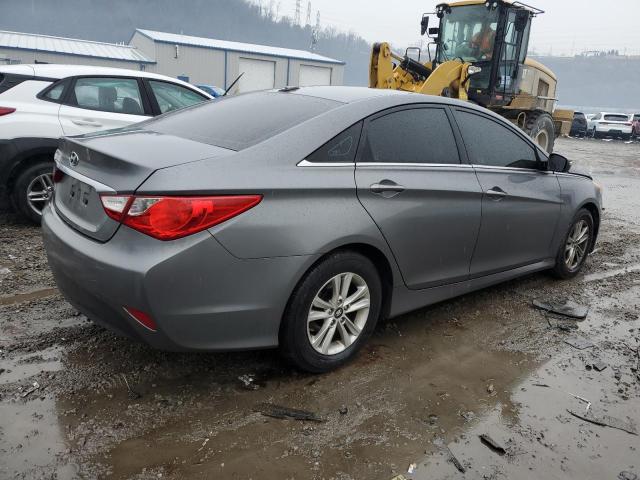 5NPEB4AC9EH941327 - 2014 HYUNDAI SONATA GLS GRAY photo 3