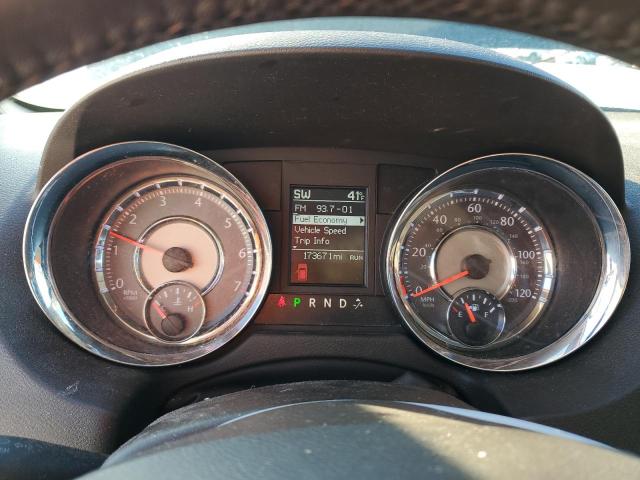 2C4RC1CG7CR181833 - 2012 CHRYSLER TOWN & COU TOURING L GRAY photo 9