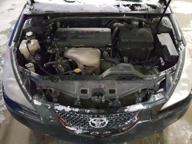 4T1CE38P46U567603 - 2006 TOYOTA CAMRY SOLA SE BLACK photo 11