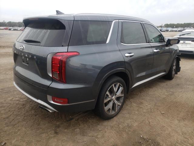 KM8R54HE2MU238913 - 2021 HYUNDAI PALISADE LIMITED GRAY photo 3