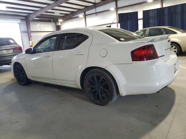 1C3CDZCG2DN717544 - 2013 DODGE AVENGER SXT WHITE photo 2