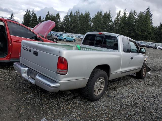 1B7GG22N91S163766 - 2001 DODGE DAKOTA SILVER photo 3