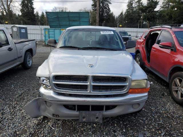 1B7GG22N91S163766 - 2001 DODGE DAKOTA SILVER photo 5