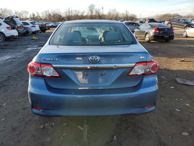 5YFBU4EE0DP218864 - 2013 TOYOTA COROLLA BASE BLUE photo 6