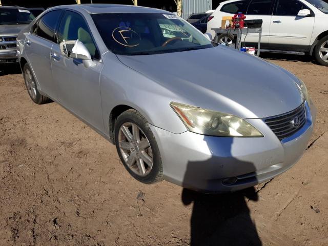 JTHBJ46G572031307 - 2007 LEXUS ES 350 SILVER photo 4