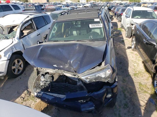 JTEBU5JR9G5399992 - 2016 TOYOTA 4RUNNER SR5/SR5 PREMIUM 蓝色 照片 5