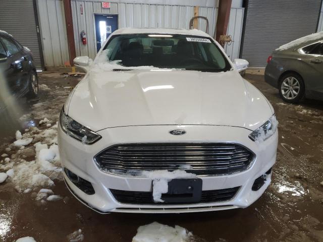 3FA6P0D93DR293869 - 2013 FORD FUSION TITANIUM WHITE photo 5