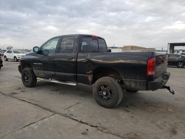 1D7KU28D24J271096 - 2004 DODGE RAM 2500 ST BLACK photo 2