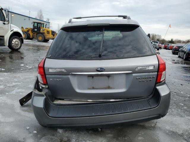 4S4BP63C994332078 - 2009 SUBARU OUTBACK 2.5XT LIMITED SILVER photo 6