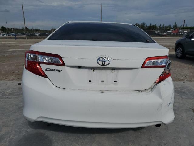 4T1BF1FKXEU805506 - 2014 TOYOTA CAMRY L WHITE photo 6