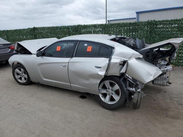 2C3CDXBG4CH203644 - 2012 DODGE CHARGER SE SILVER photo 2