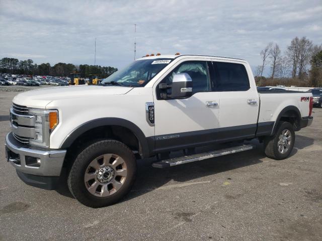 1FT8W3BT9JEC34703 - 2018 FORD F350 SUPER DUTY WHITE photo 1