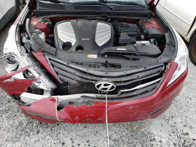 KMHFG4JG3FA482406 - 2015 HYUNDAI AZERA RED photo 11