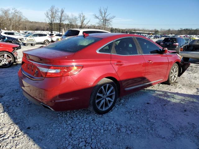 KMHFG4JG3FA482406 - 2015 HYUNDAI AZERA RED photo 3