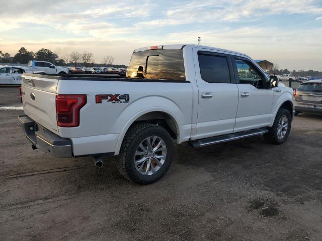 1FTEW1EF3GKF38813 - 2016 FORD F150 SUPERCREW WHITE photo 3